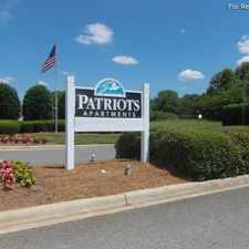 Rental info for Patriots Apartments