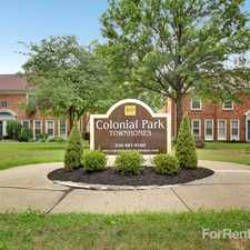 Rental info for Colonial Park Townhomes