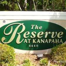 Rental info for Reserve at Kanapaha