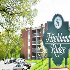 Rental info for Highland Ridge