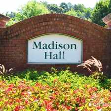 Rental info for Madison Hall