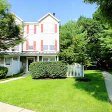 Rental info for Just Listed In Nottingham! 3 Level Townhouse w/ Entire Upper Level Private Owner's Suite