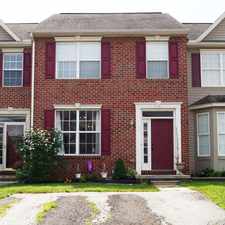 Rental info for Brick Front Colonial Style Townhome with 3 Bedrooms, 2.5 Baths, and Finished Lower Level! Fenced Backyard, Off Street Parking!