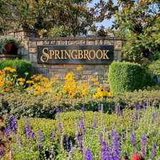 Rental info for Springbrook