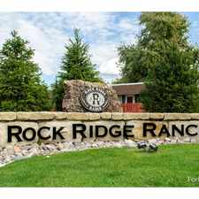 Rental info for Rock Ridge Ranch Apartments