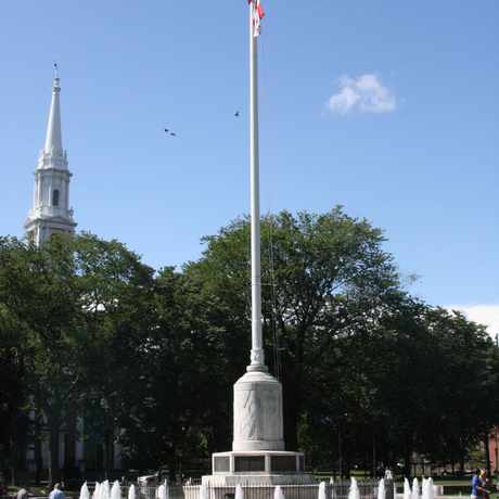 Photo of Temple St and N H Green in New Haven