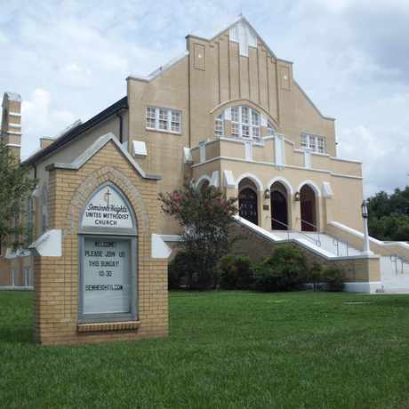 Photo of Seminole Heights United Methodist Church in Old Seminole Heights, Tampa