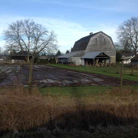 Photo of A Home & Barn in Langley Township