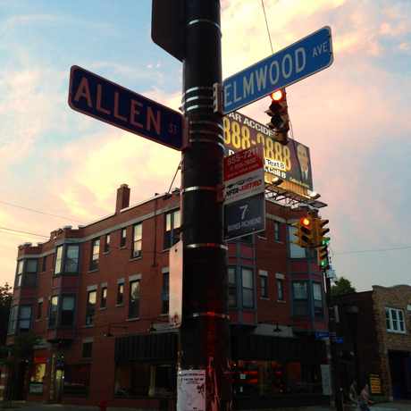 Photo of Allen St in Buffalo