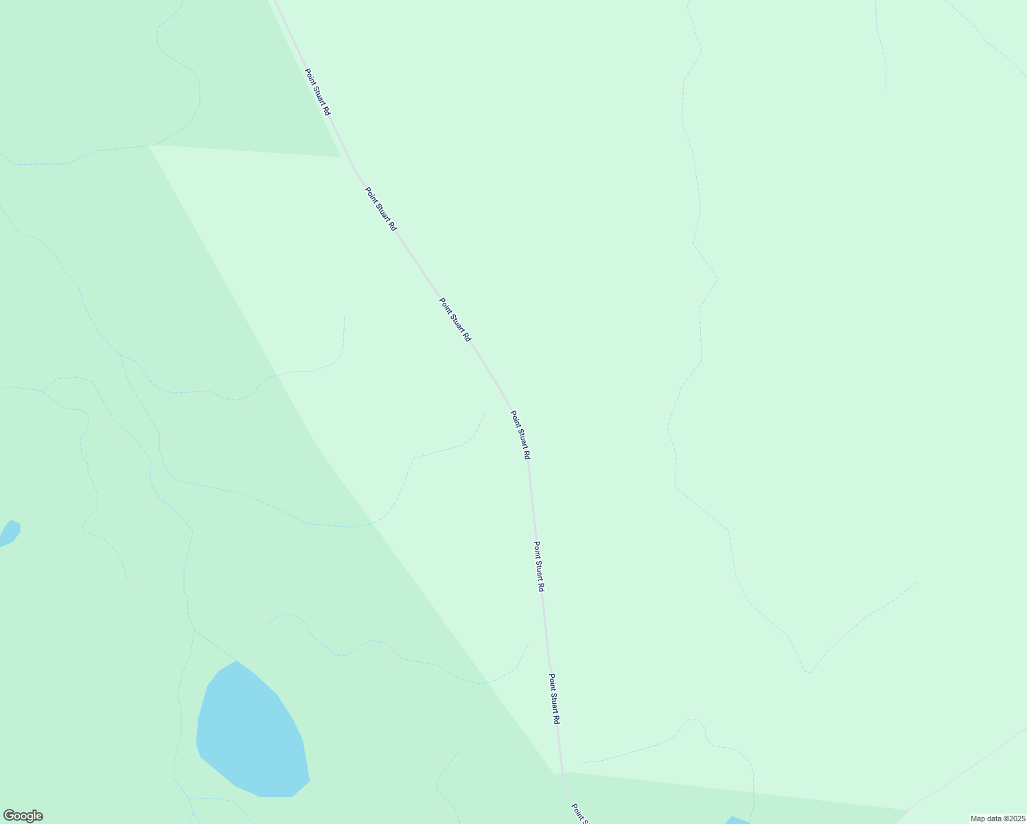 map of restaurants, bars, coffee shops, grocery stores, and more near Point Stuart Road in Point Stuart