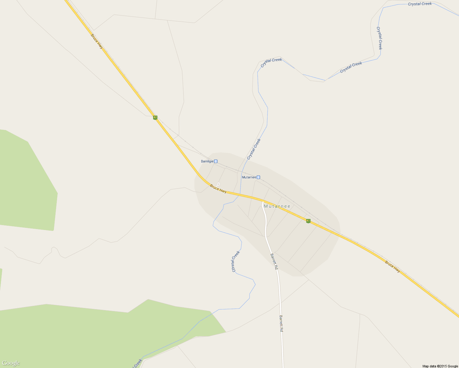 map of restaurants, bars, coffee shops, grocery stores, and more near 45584 Bruce Hwy in Coolbie