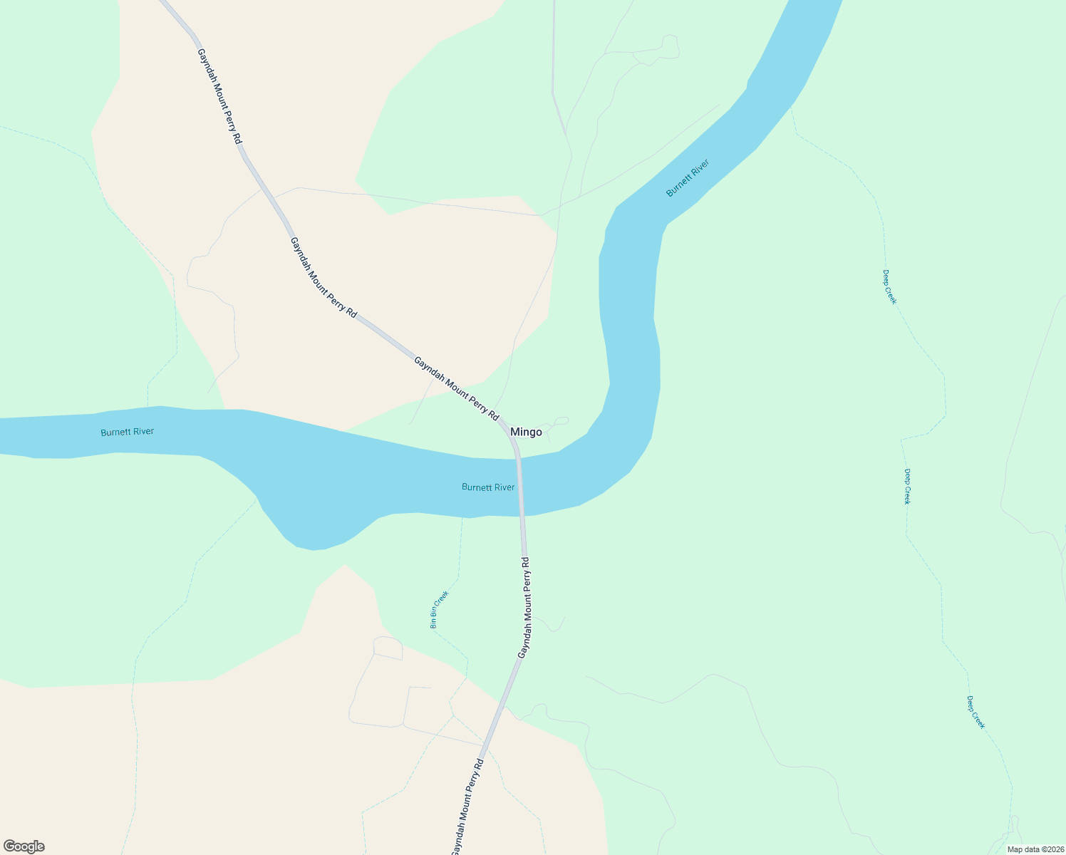 map of restaurants, bars, coffee shops, grocery stores, and more near LOT 1 Gayndah-Mount Perry Rd in Mingo