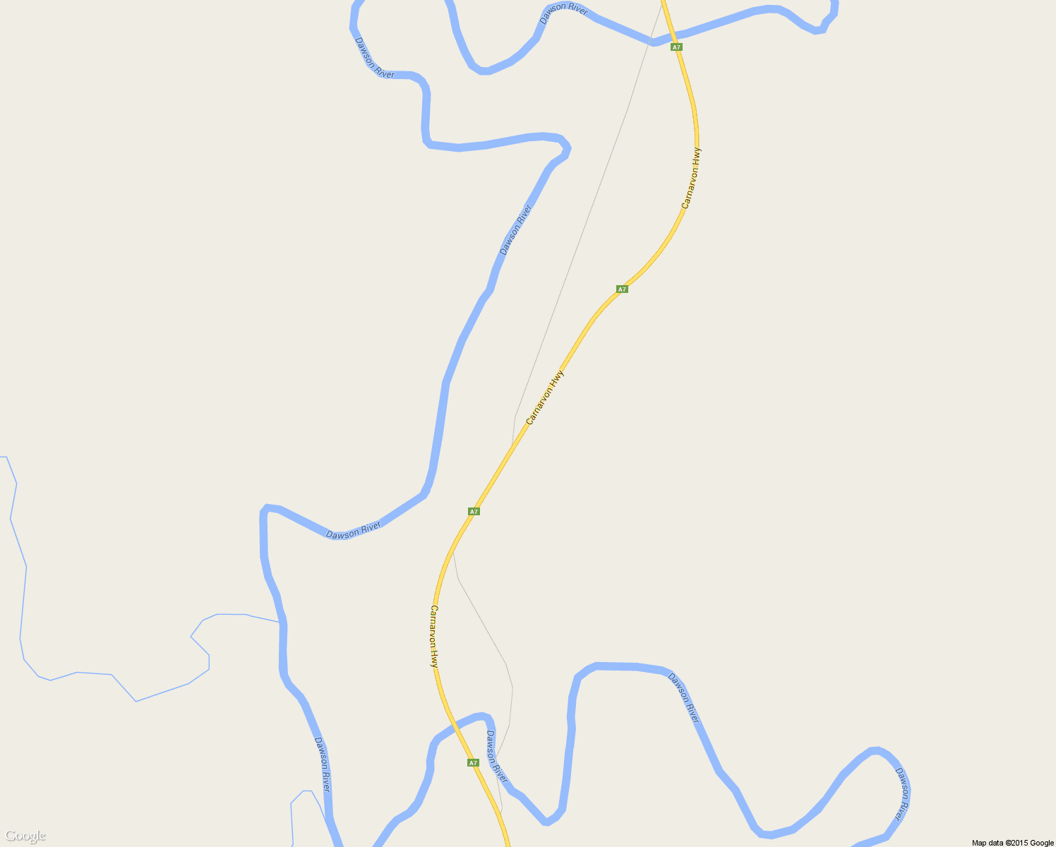 map of restaurants, bars, coffee shops, grocery stores, and more near Carnarvon Highway in Upper Dawson