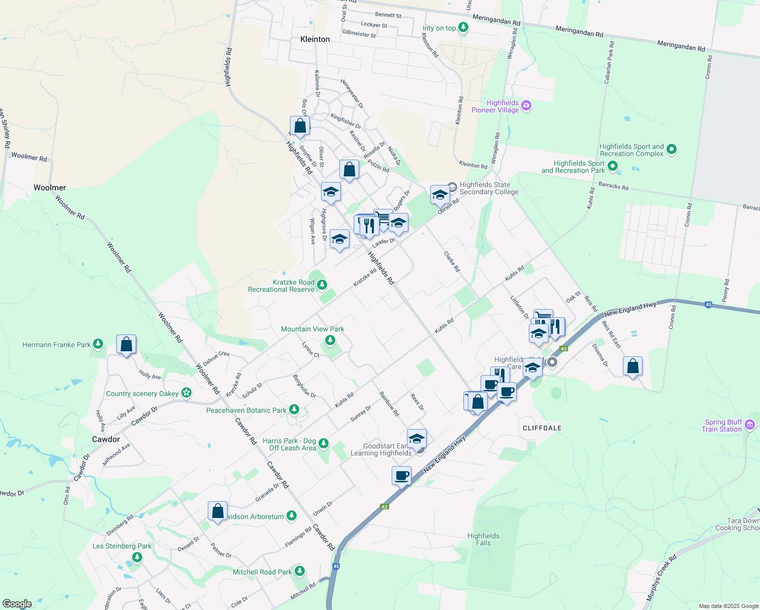 21 Andersson Court, Highfields QLD - Walk Score