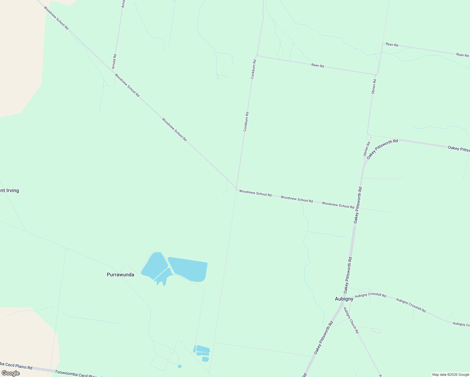 map of restaurants, bars, coffee shops, grocery stores, and more near LOT 2249 Cockburn Road in Aubigny
