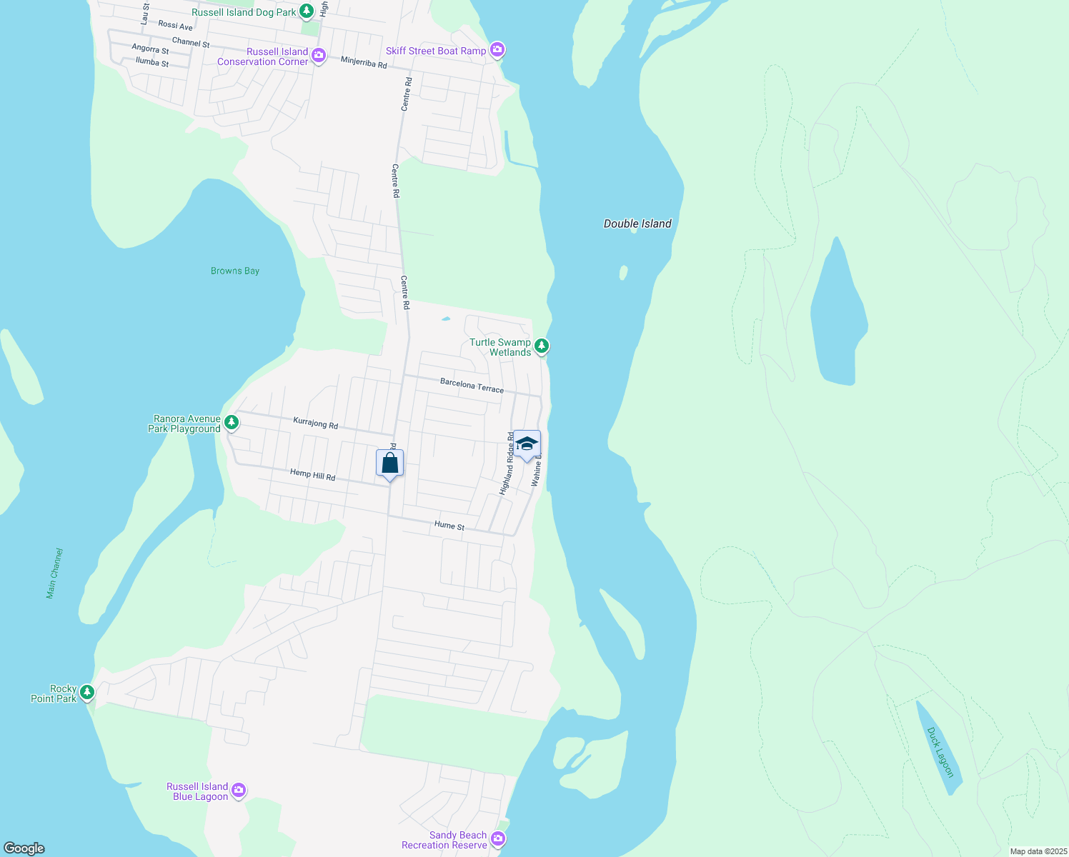 68 Wahine Drive, Russell Island QLD Walk Score