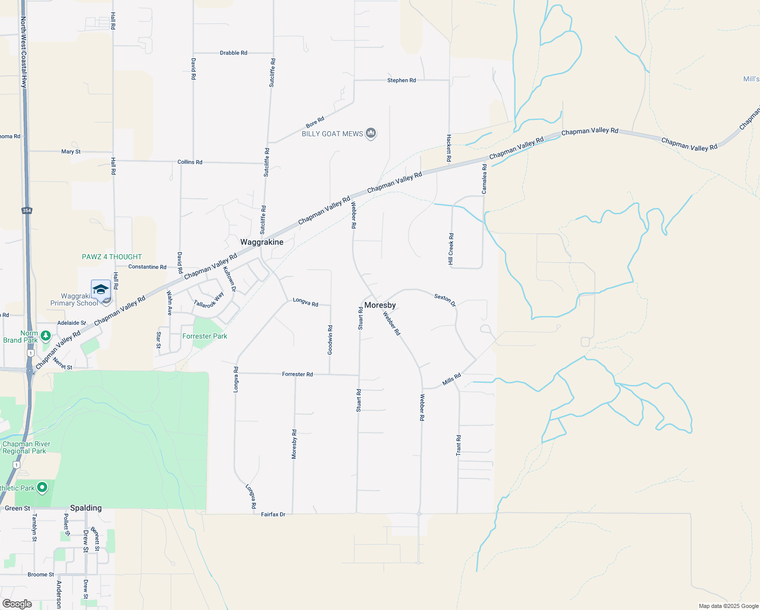 map of restaurants, bars, coffee shops, grocery stores, and more near in Moresby