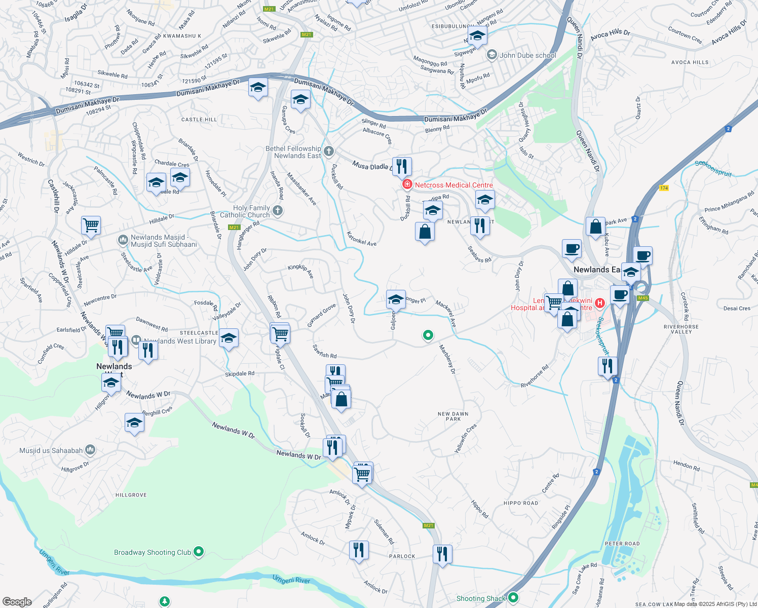 29 Bonita Place, Newlands East KZN Walk Score