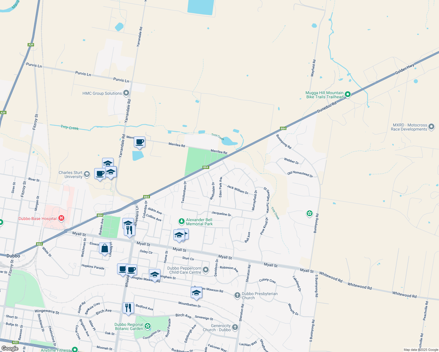 40 Eden Park Avenue Dubbo Nsw Walk Score