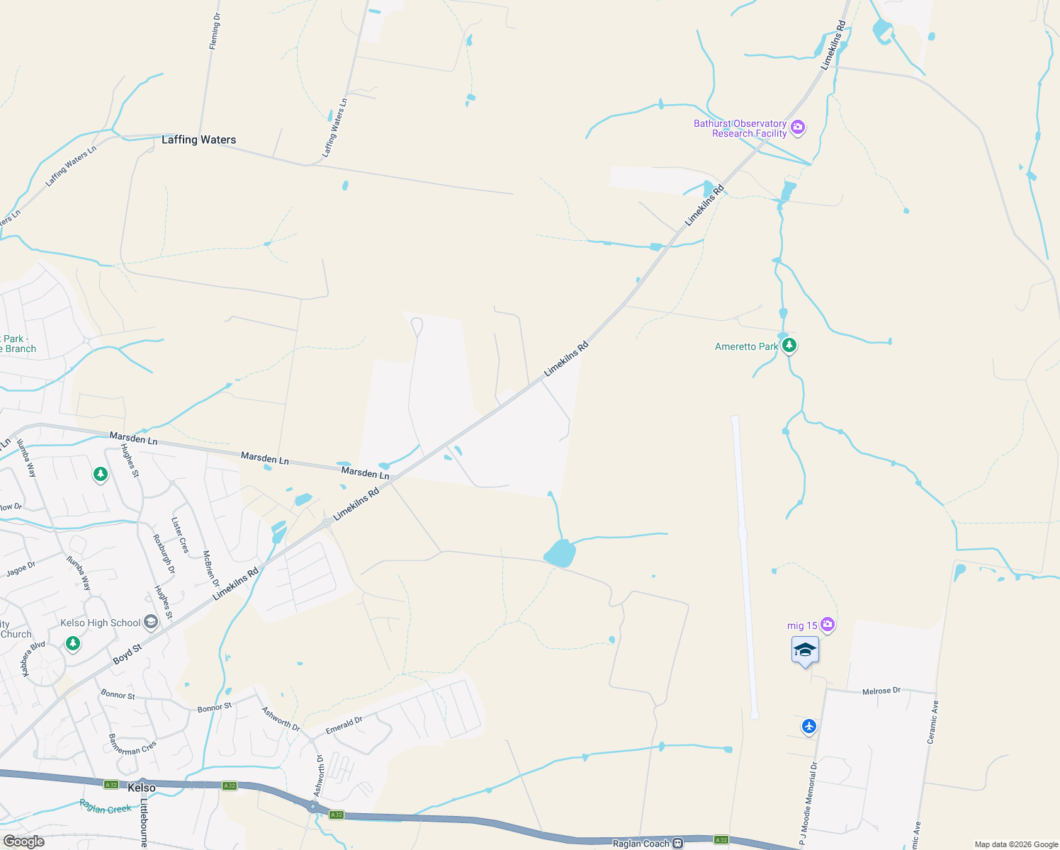 map of restaurants, bars, coffee shops, grocery stores, and more near 364 Limekilns Road in Kelso