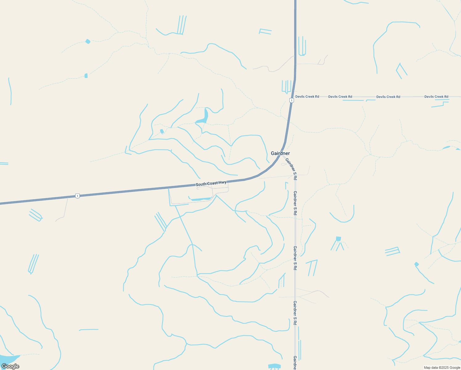 map of restaurants, bars, coffee shops, grocery stores, and more near in Gairdner