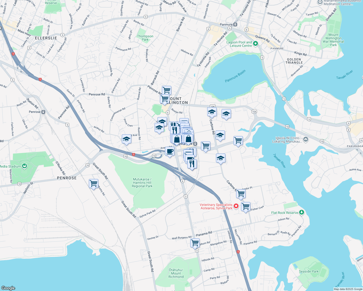286 Mt Wellington Hwy, Auckland Auckland Walk Score