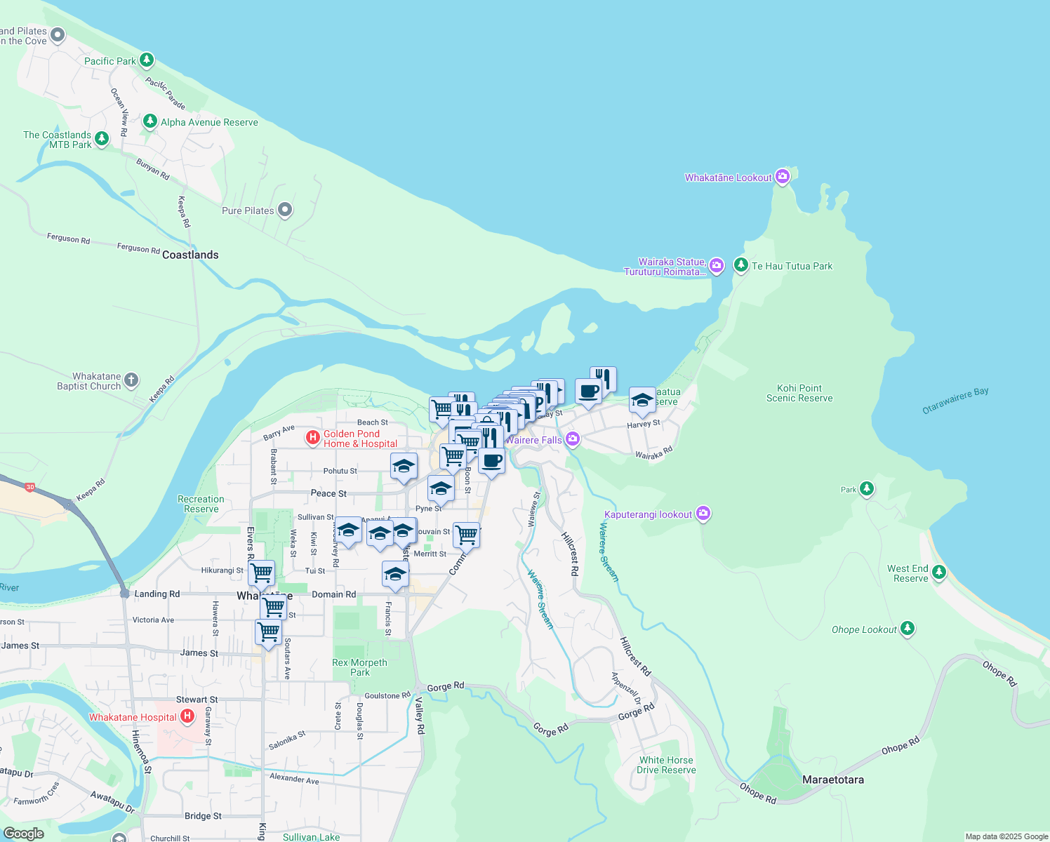 72 The Strand, Whakatane Bay Of Plenty Walk Score