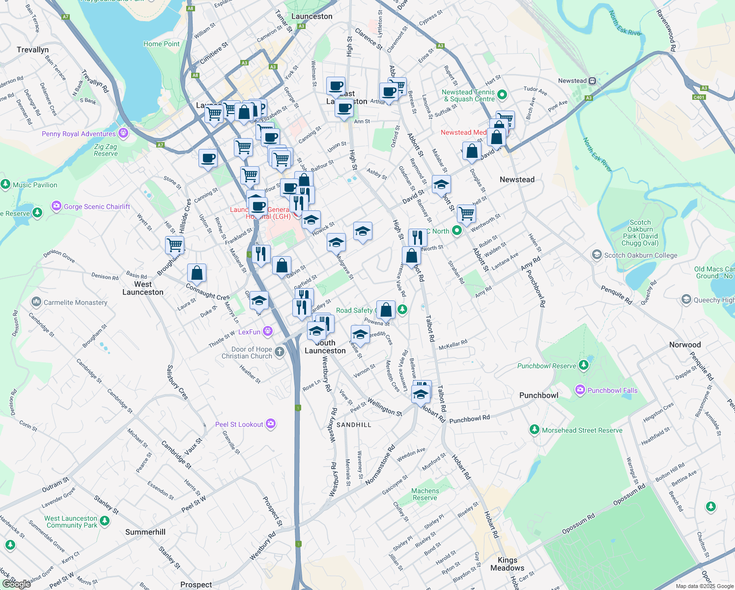67 Mulgrave Street, Launceston TAS Walk Score