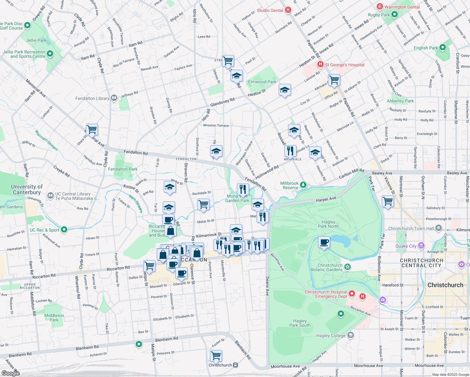 39A Fendalton Road, Christchurch Canterbury Walk Score