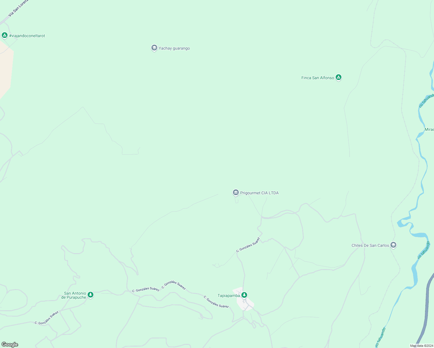 map of restaurants, bars, coffee shops, grocery stores, and more near in Ibarra