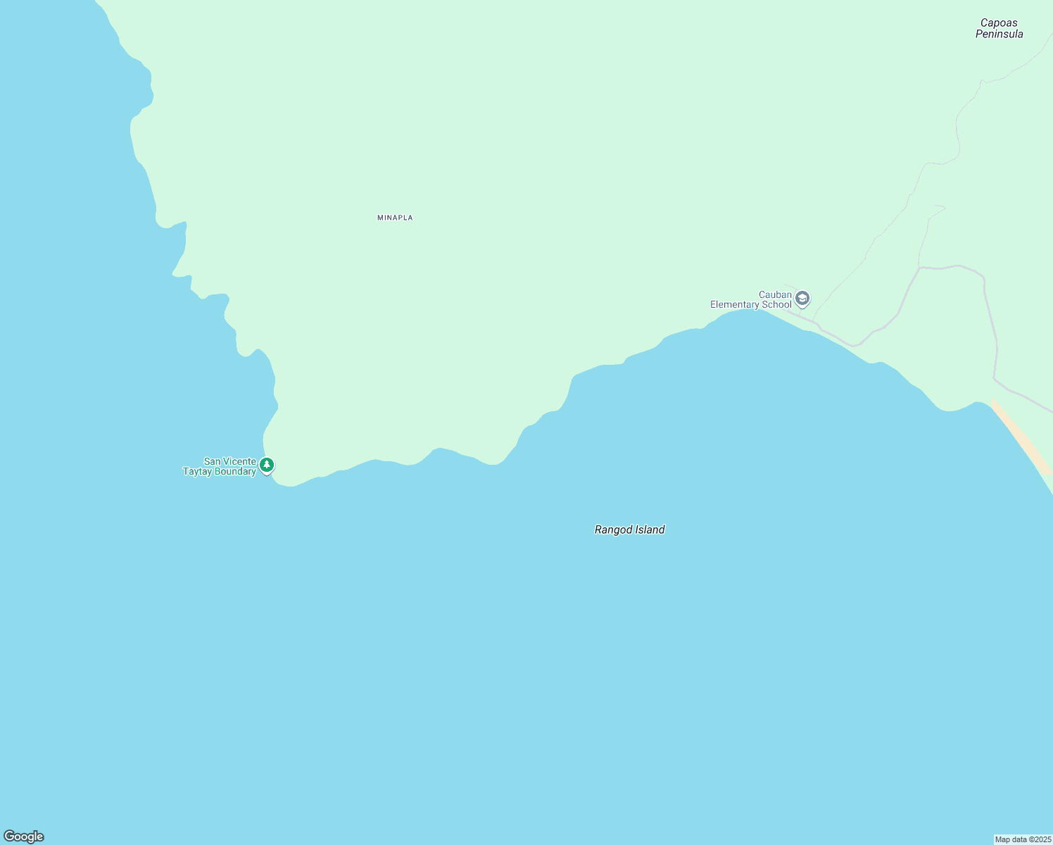 map of restaurants, bars, coffee shops, grocery stores, and more near in San Vicente