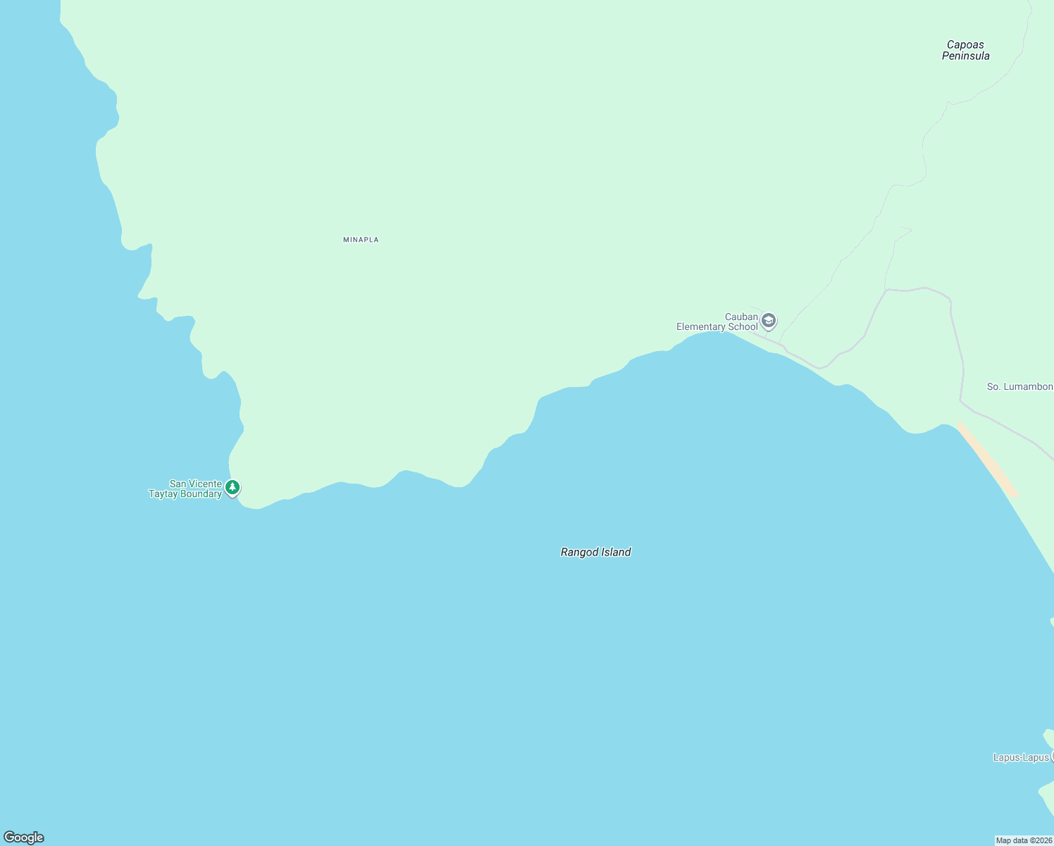 map of restaurants, bars, coffee shops, grocery stores, and more near Unnamed Road in San Vicente