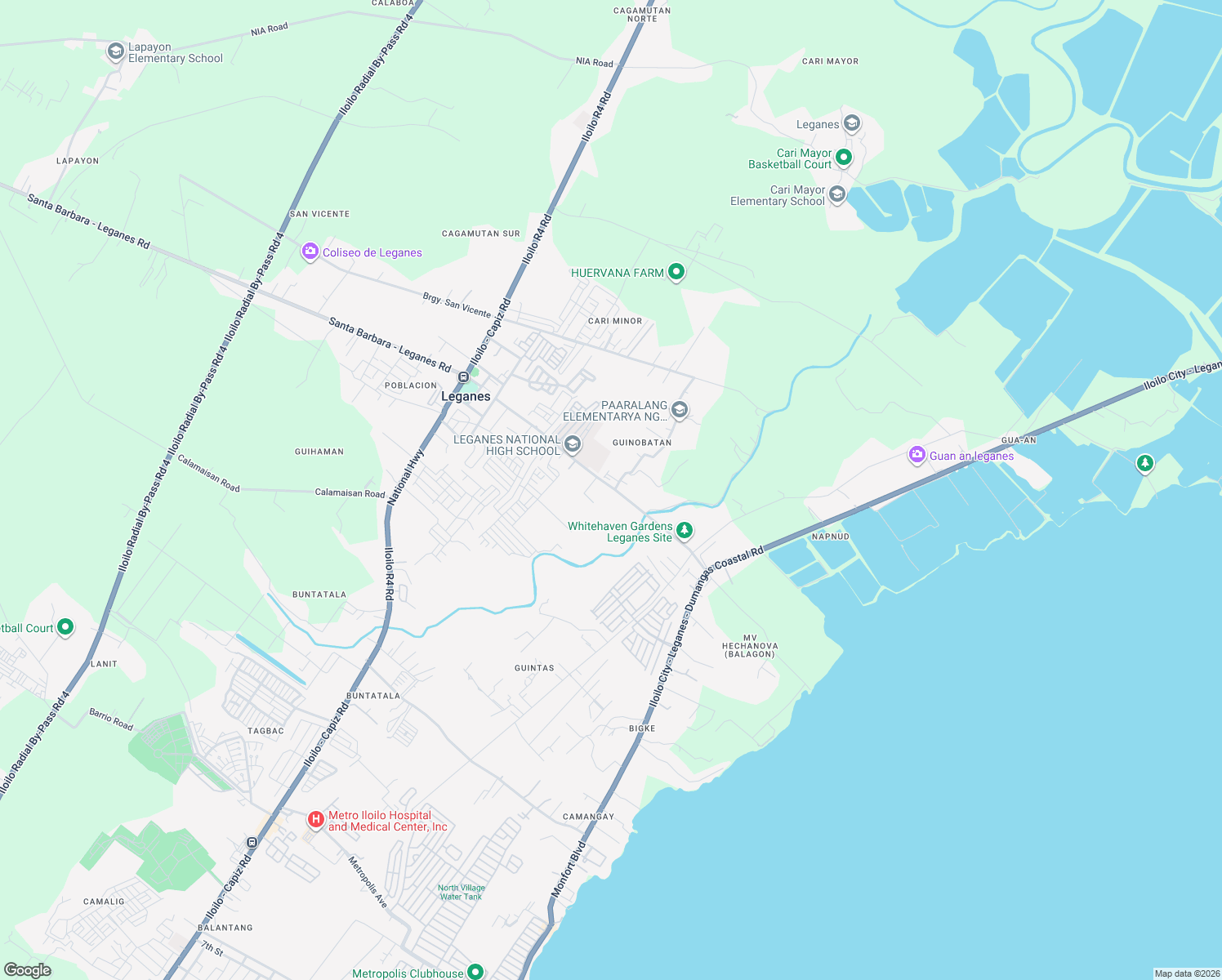 map of restaurants, bars, coffee shops, grocery stores, and more near Calle Progreso in Leganes