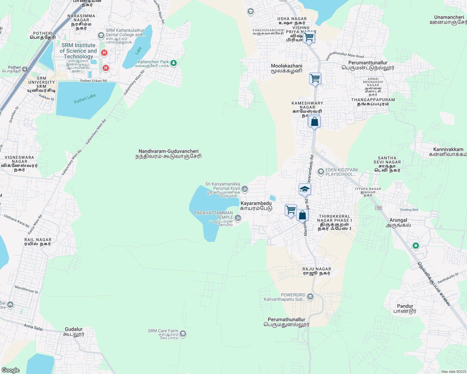 map of restaurants, bars, coffee shops, grocery stores, and more near in Moolakazhani