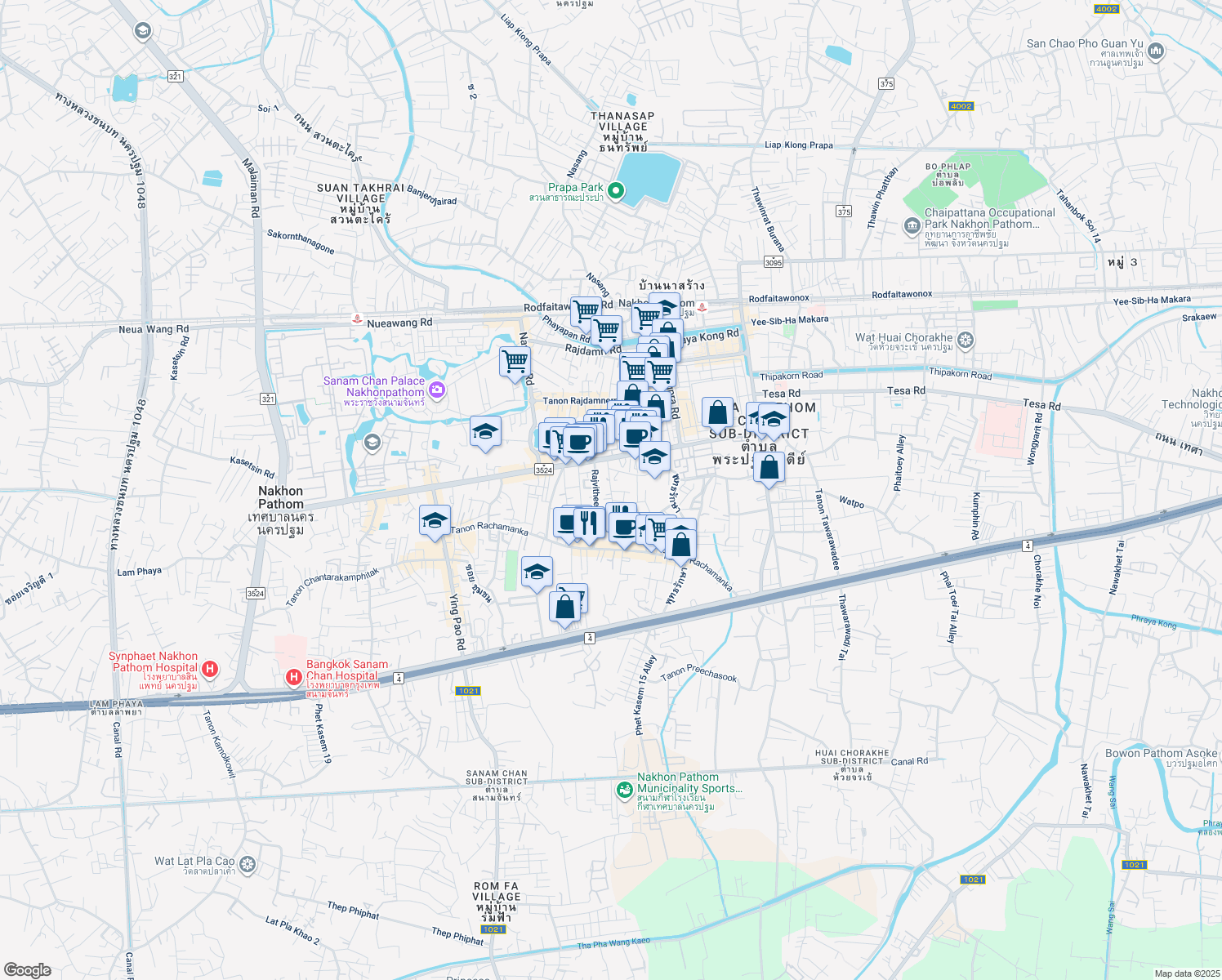 Ratchawithi Soi 7 Mueang Nakhon Pathom Nakhon Pathom Walk Score