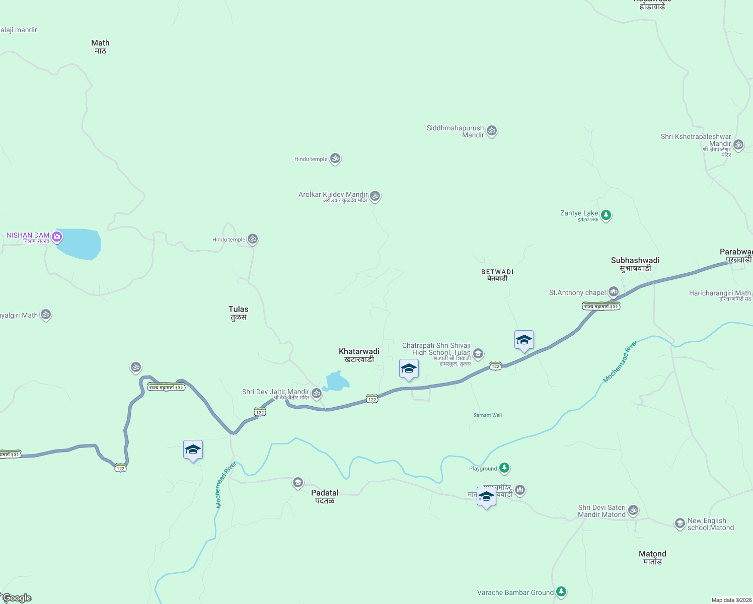 map of restaurants, bars, coffee shops, grocery stores, and more near in Khatarwadi
