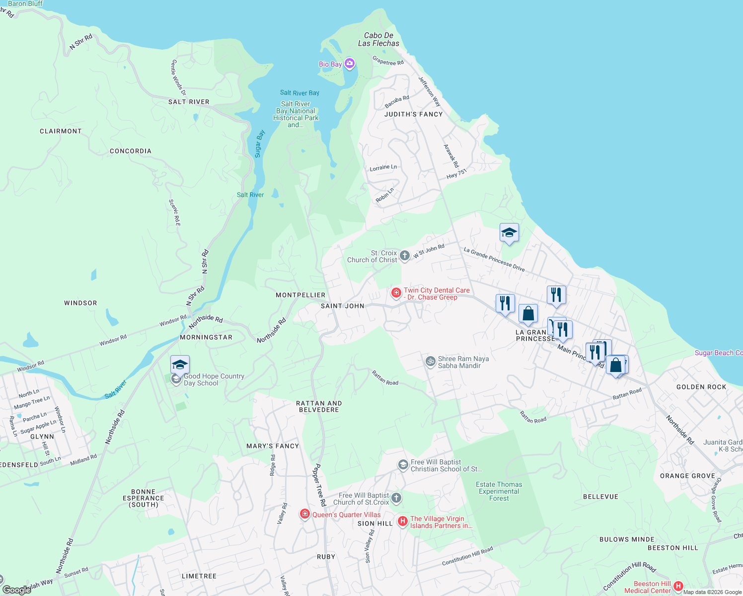 map of restaurants, bars, coffee shops, grocery stores, and more near in Sion Farm