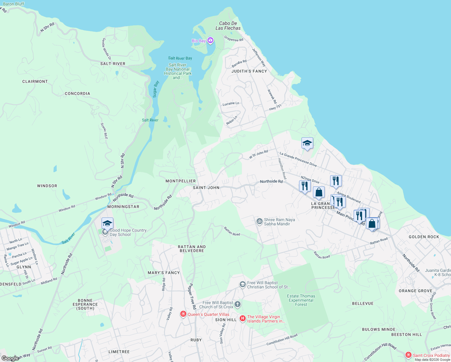 map of restaurants, bars, coffee shops, grocery stores, and more near in Sion Farm