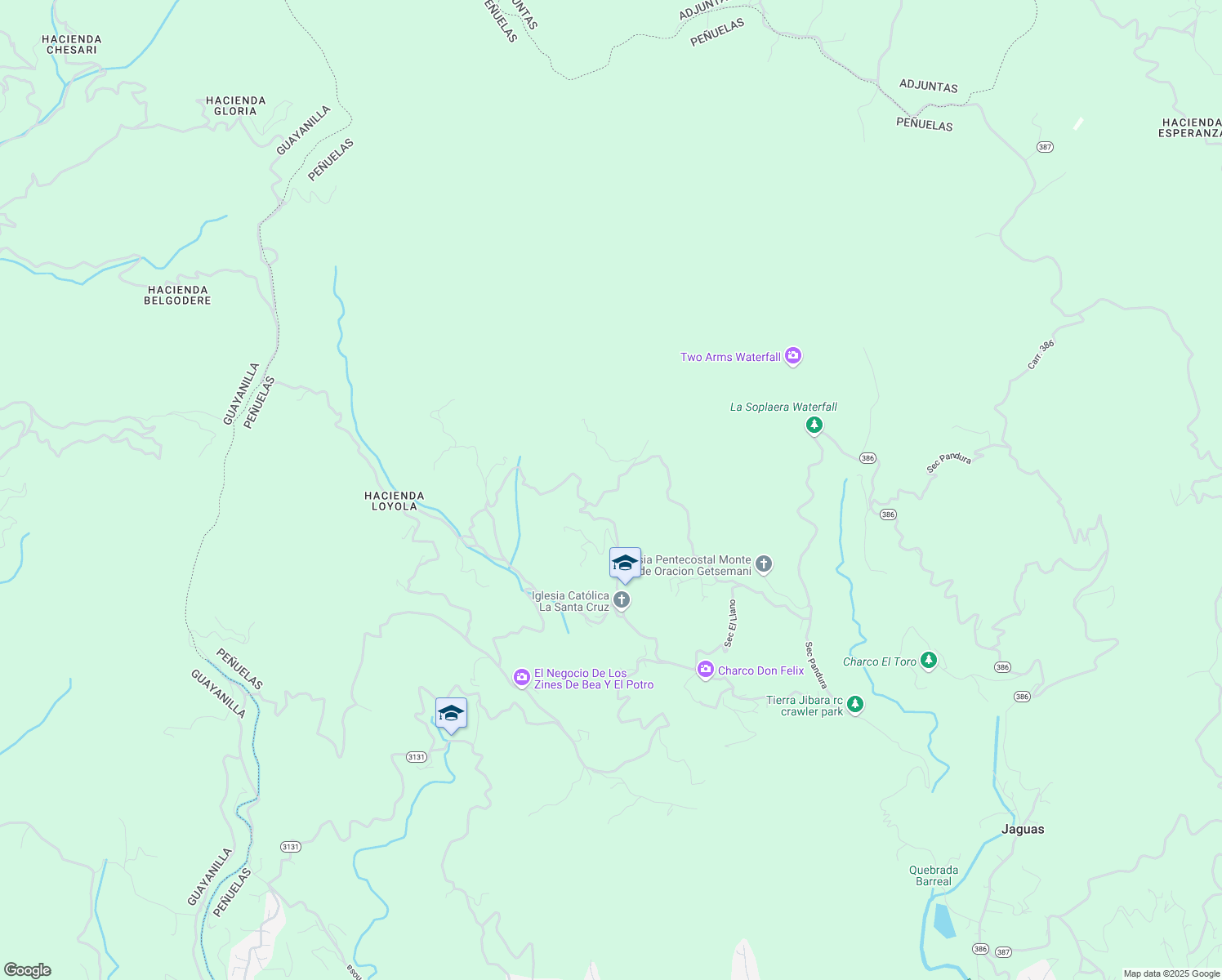 map of restaurants, bars, coffee shops, grocery stores, and more near Sec Felipe Quiñones in Barreal