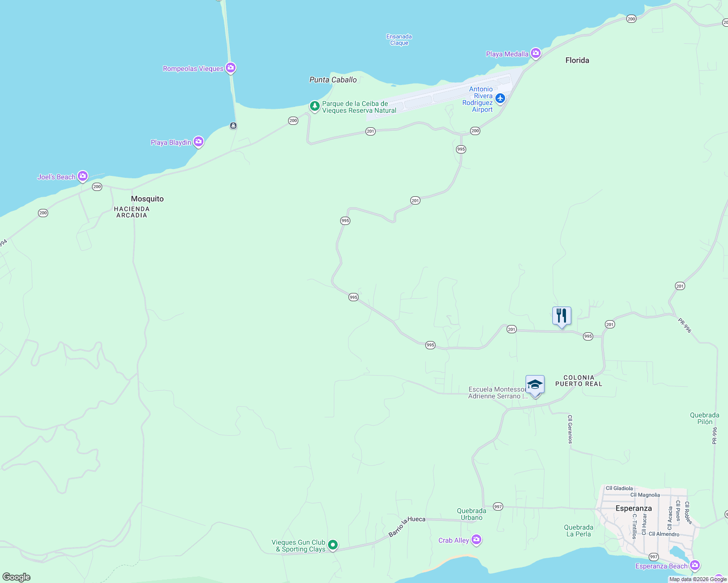 map of restaurants, bars, coffee shops, grocery stores, and more near in Florida