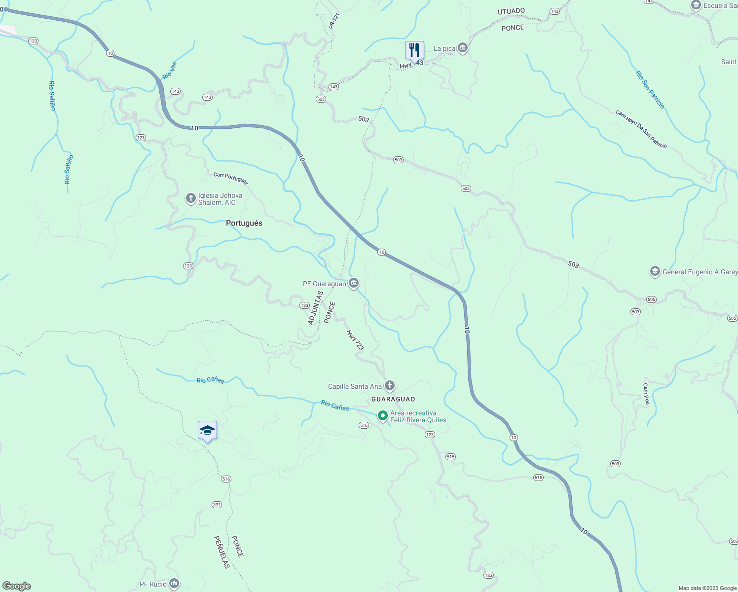 map of restaurants, bars, coffee shops, grocery stores, and more near in Tibes