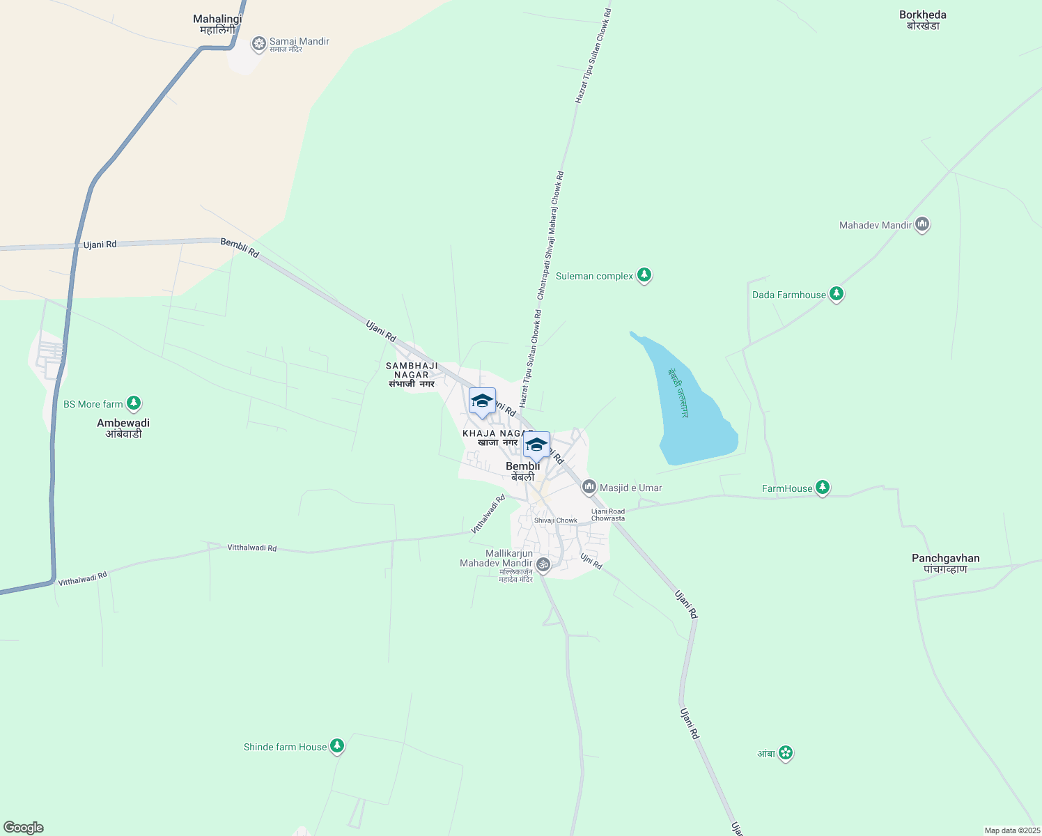 map of restaurants, bars, coffee shops, grocery stores, and more near in Bembli