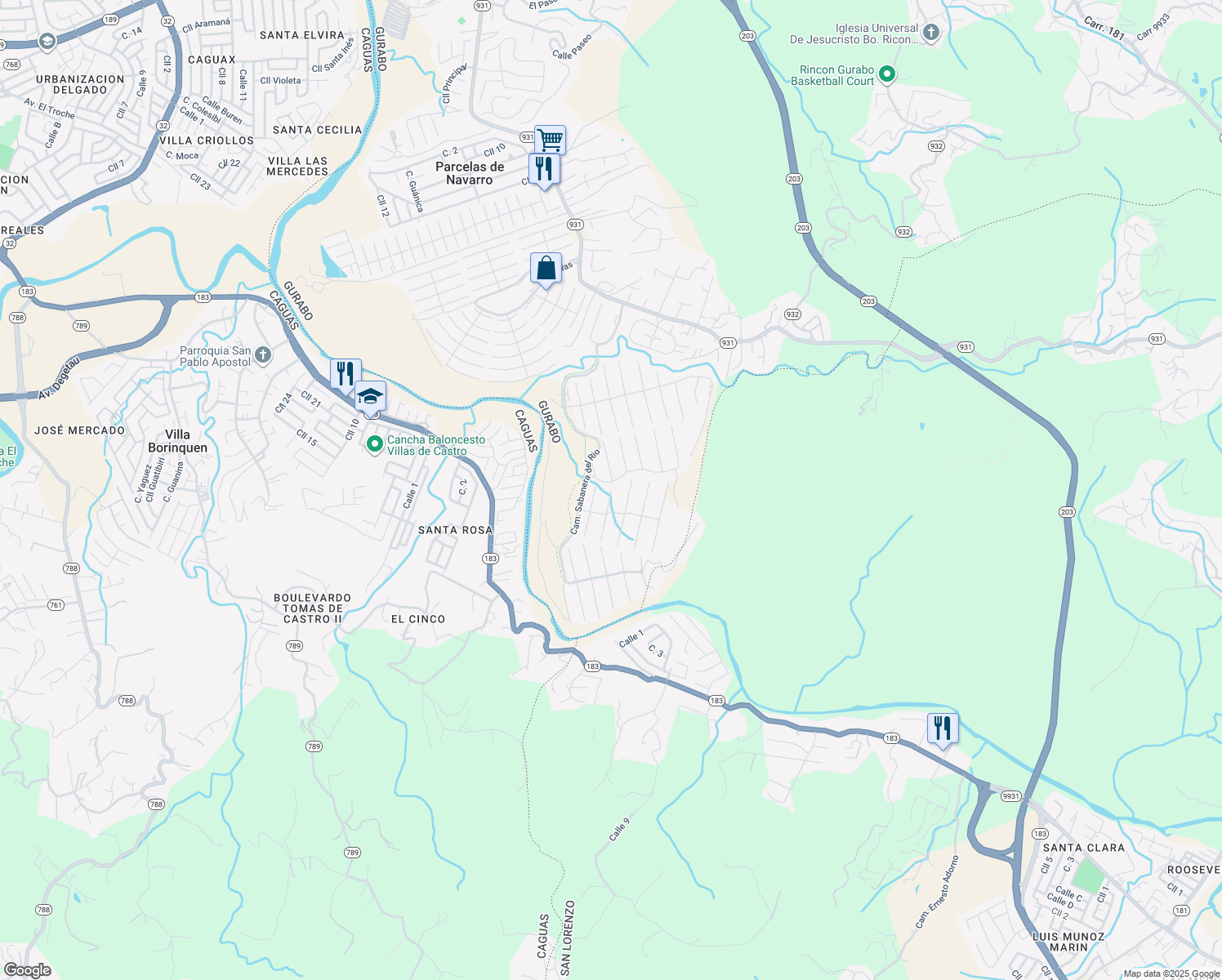 map of restaurants, bars, coffee shops, grocery stores, and more near in 