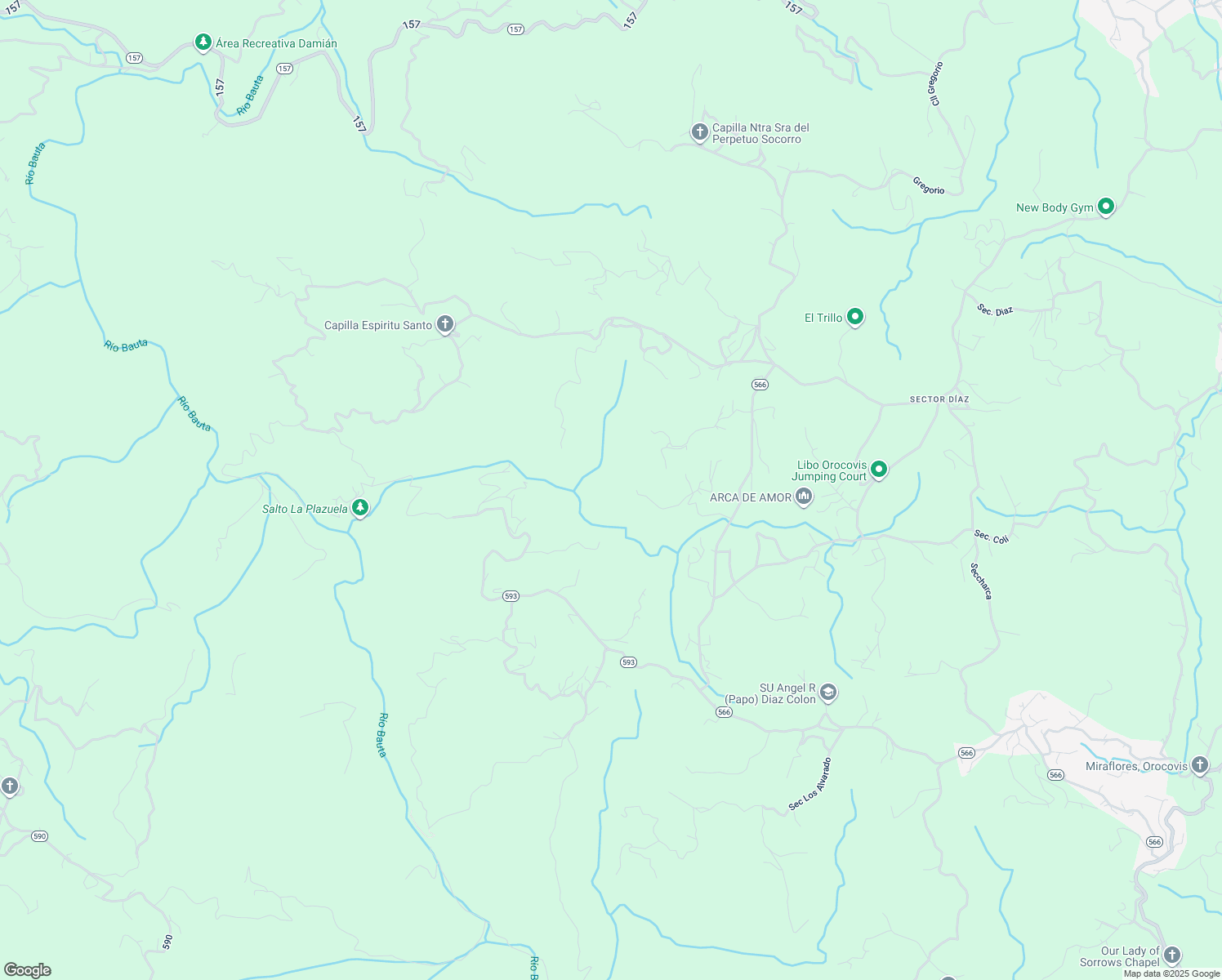 map of restaurants, bars, coffee shops, grocery stores, and more near in Orocovis