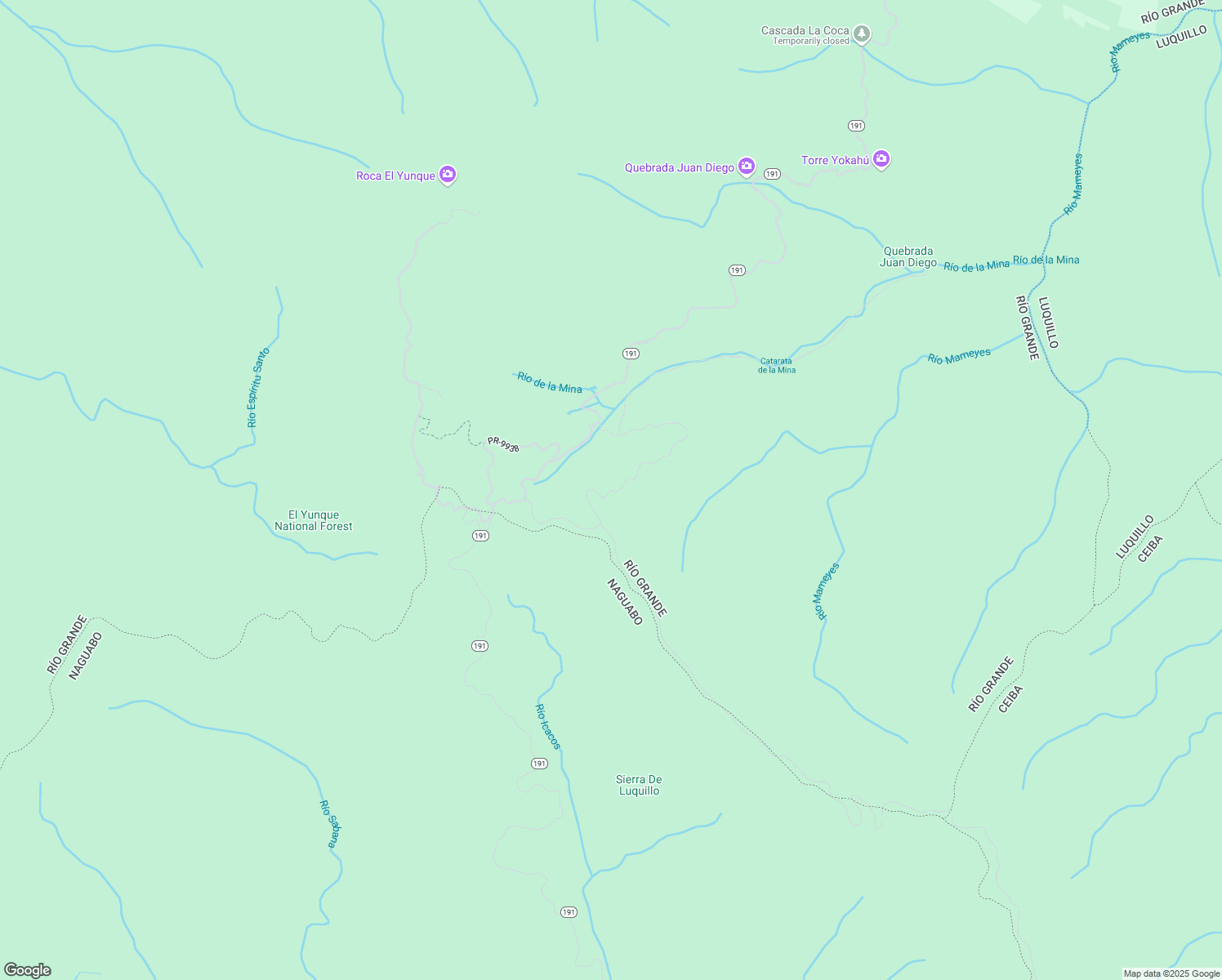 map of restaurants, bars, coffee shops, grocery stores, and more near PR-930 in Rio Grande