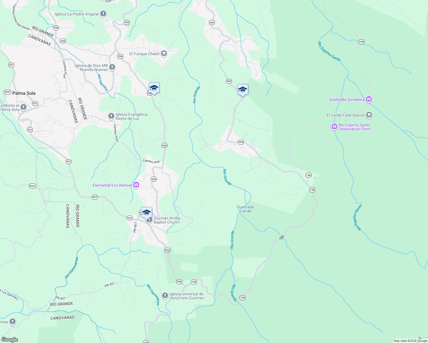 map of restaurants, bars, coffee shops, grocery stores, and more near in La Dolores