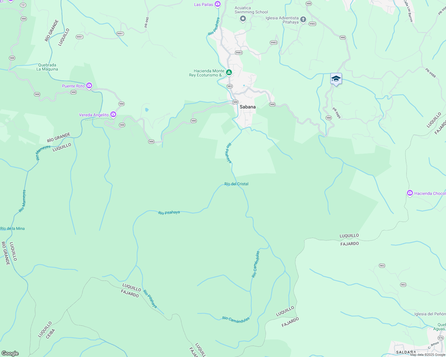 map of restaurants, bars, coffee shops, grocery stores, and more near in Sabana
