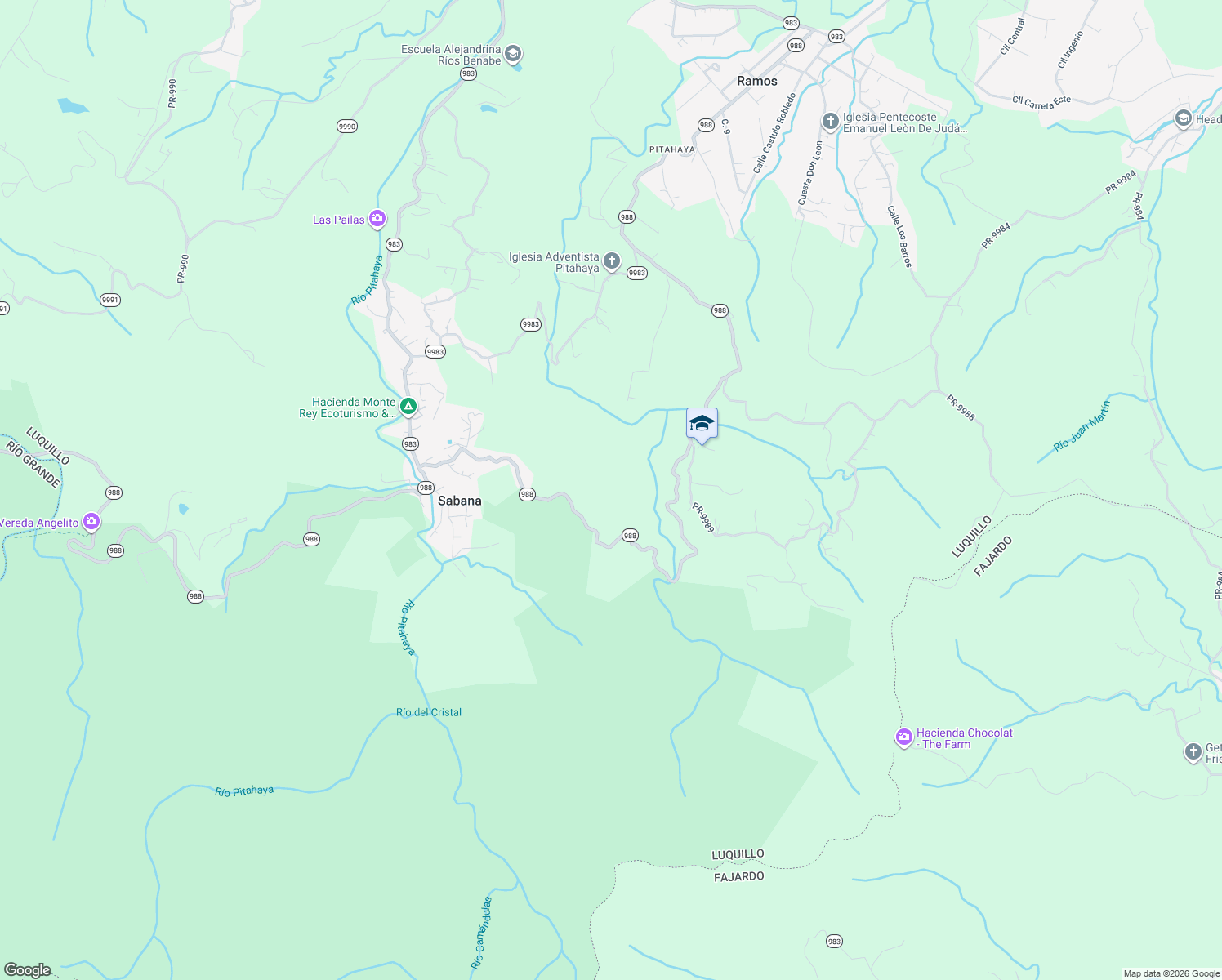 map of restaurants, bars, coffee shops, grocery stores, and more near in Sabana