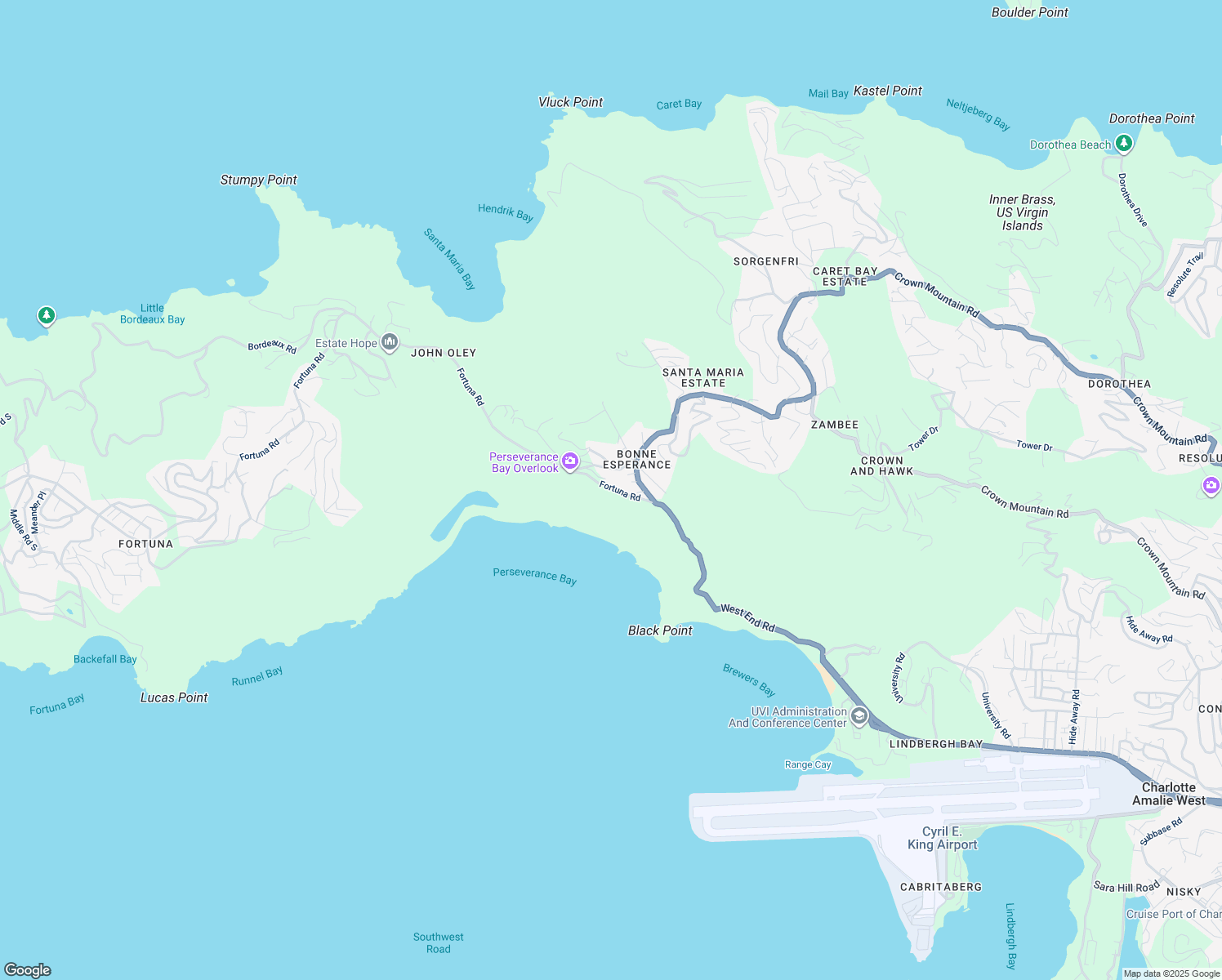 map of restaurants, bars, coffee shops, grocery stores, and more near Black Point Road in West End