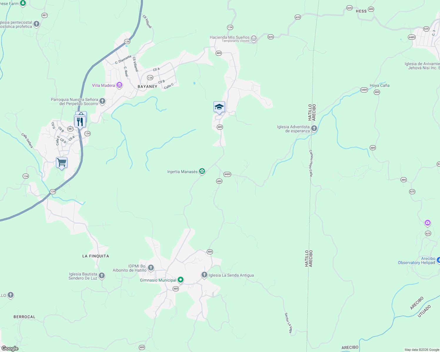 map of restaurants, bars, coffee shops, grocery stores, and more near in 